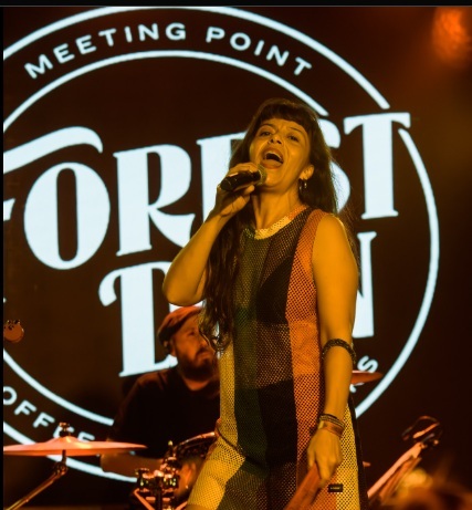 DJ en acción en Forest Dan